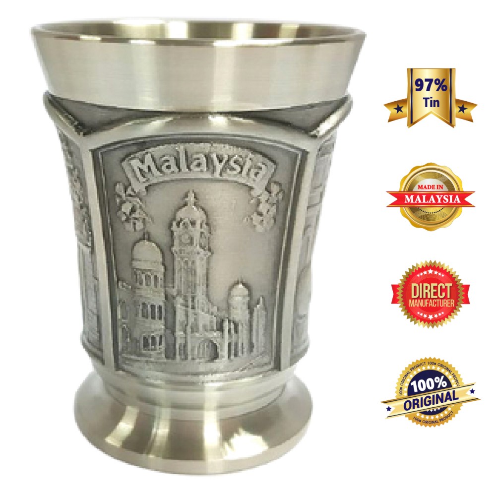 DKB083 Pewter Whisky Cup - Malaysia