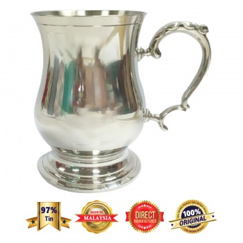 DKB100BMF Pewter Beer Mug - Mirror Finish