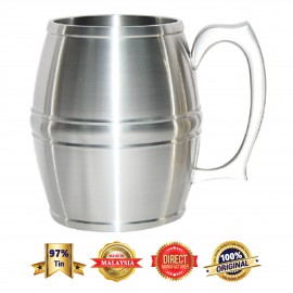 FCB131 Pewter Barrel Mug