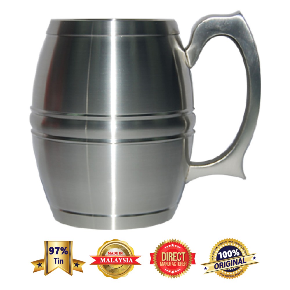 HKB121 Pewter Mini Mug