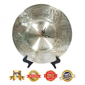 DKC002 Pewter Clock - Malaysia