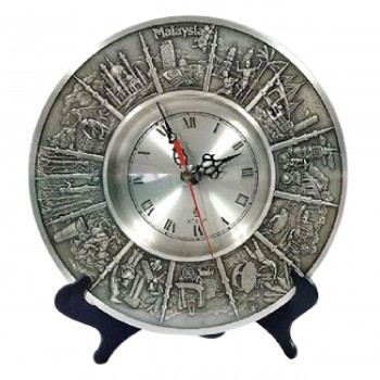 DKC003A Pewter Clock - Malaysia