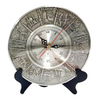 DKC003B Pewter Clock - Malaysia