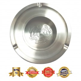 DKA001 Pewter Ashtray - M'sia Logo