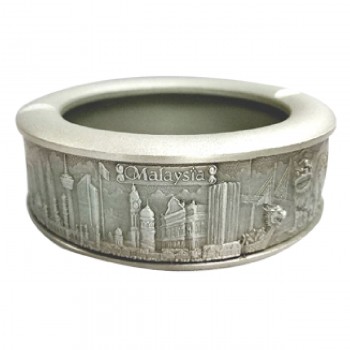 DKA004Sa Pewter Ashtray (Sandblast)