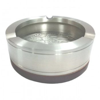 DKA008W Pewter Ashtray (Menara KL) with Woodbase