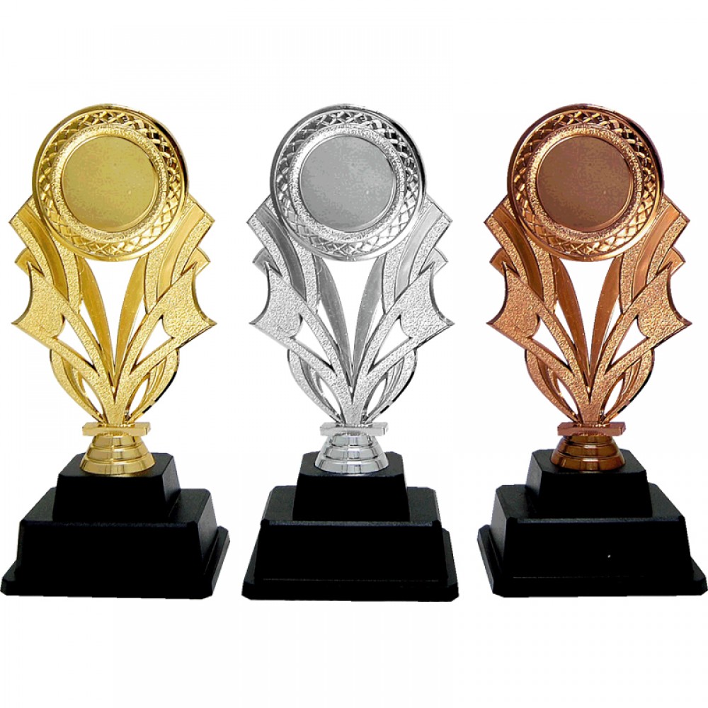 AT30671(3) Acrylic Pattern Trophy Set