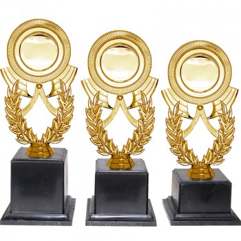 AT30943(3) Acrylic Pattern Trophy Set