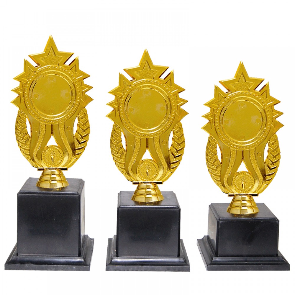 AT30943(5) Acrylic Pattern Trophy Set