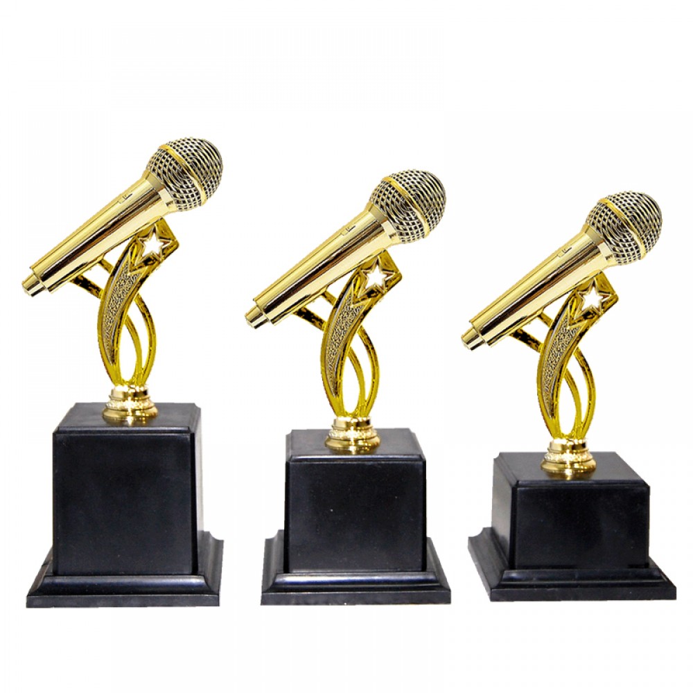 AT30944(4) Acrylic Pattern Trophy Set