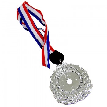 ACC913(3) Plastic Hanging Medal With Gold/Silver/Bronze color c/w Big Ribbon With Color