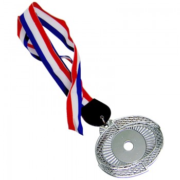 ACC913(1) Plastic Hanging Medal With Gold/Silver/Bronze color c/w Big Ribbon With Color