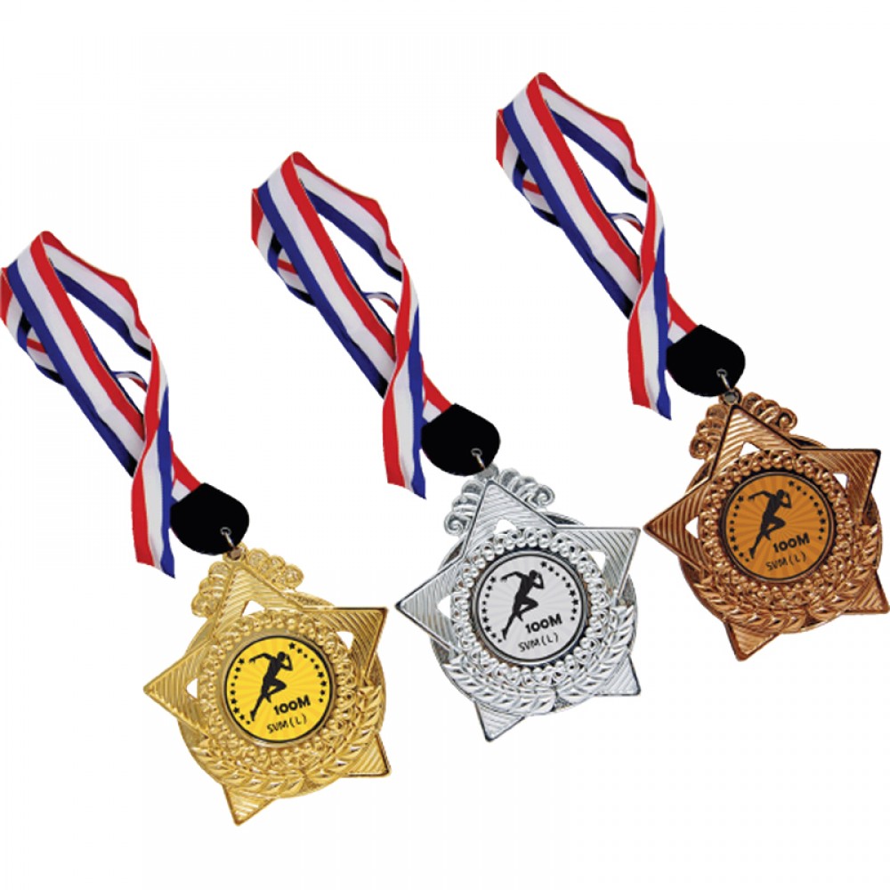 ACC913(5) Plastic Hanger Medal Set