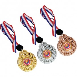 ACC913(6) Plastic Hanger Medal Set