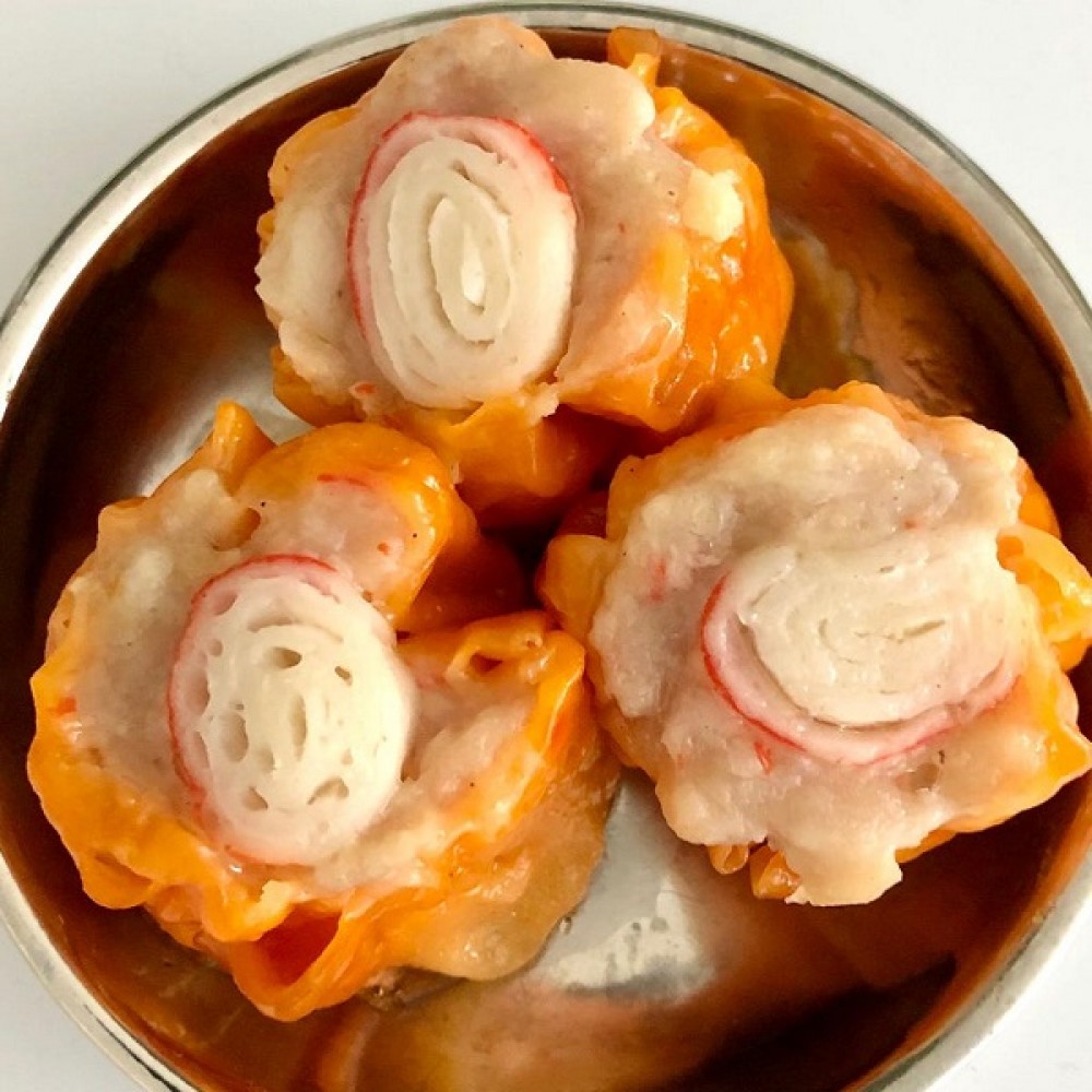 DS02 - Crabstick Siew Mai (3pcs) 蟹柳烧卖(3粒裝）
