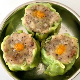 DS03 - Black Pepper Siew Mai (3pcs) 黑胡椒烧卖(3粒裝）