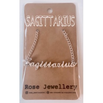 12 Zodiac Sign Silver Necklace for Women | Fashion 12 Constellation Silver Metal Jewelry Astrology 