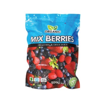 Frozen Organic Mixed Berries 500g/pack