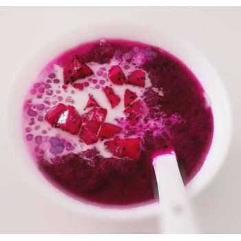 火龙果西米露 Dragonfruit Sago